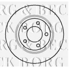BBD5117 BORG & BECK Тормозной диск