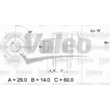 436445 VALEO Генератор