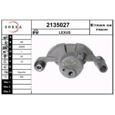 2135027 EAI Тормозной суппорт