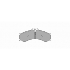 706.1 SIMER Комплект тормозных колодок, дисковый тормоз