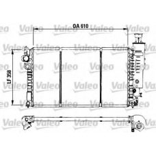 730573 VALEO Радиатор, охлаждение двигателя