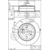 BS 7259 BRECO Тормозной диск