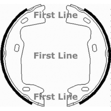 FBS556 FIRST LINE Комплект тормозных колодок, стояночная тормозная с