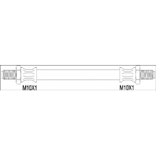 G1903.53 WOKING Тормозной шланг