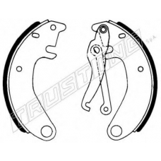 022.025 TRUSTING Комплект тормозных колодок