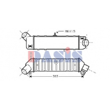 047000N AKS DASIS Интеркулер