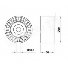 ITB-6334 IPS Parts Устройство для натяжения ремня, ремень грм