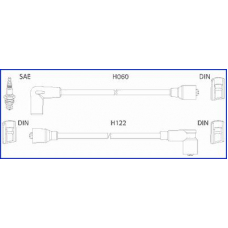 134412 Huco Ккомплект проводов зажигания