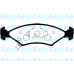 BP-4006 KAVO PARTS Комплект тормозных колодок, дисковый тормоз