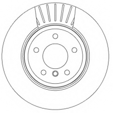 562319BC BENDIX Тормозной диск