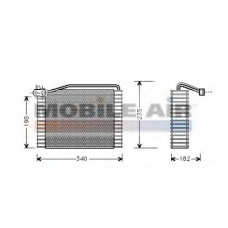 0300V142 VAN WEZEL Испаритель, кондиционер