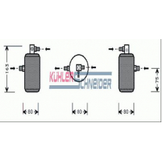 8901431 KUHLER SCHNEIDER Осушитель, кондиционер