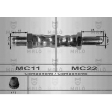 8460 Malo Тормозной шланг