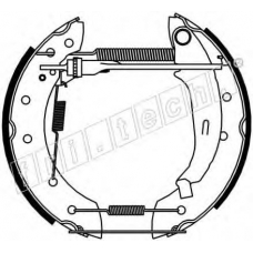 16181 fri.tech. Комплект тормозных колодок