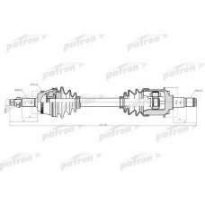 PDS6221 PATRON Приводной вал