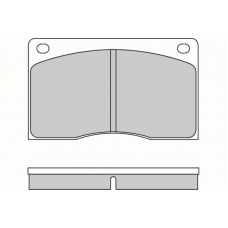 12-0213 E.T.F. Комплект тормозных колодок, дисковый тормоз