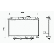 RM0109 EQUAL QUALITY Радиатор, охлаждение двигателя