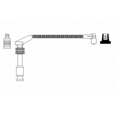 0 986 356 252 BOSCH Провод зажигания