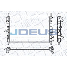 RA0121120 JDEUS Радиатор, охлаждение двигателя