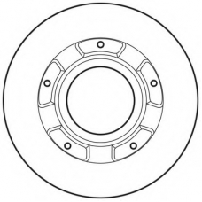 562638BC BENDIX Тормозной диск