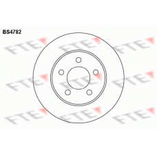BS4782 FTE Тормозной диск