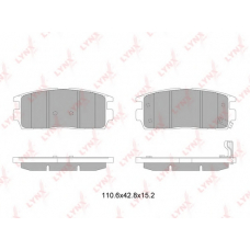 BD1817 LYNX Колодки торм.зад. chevrolet ca