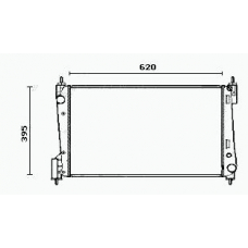 RM0742 EQUAL QUALITY Радиатор, охлаждение двигателя