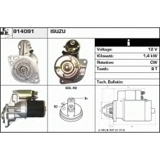 914091 EDR Стартер