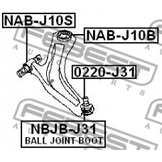 NAB-J10B FEBEST Подвеска, рычаг независимой подвески колеса