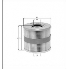 OX 151D MAHLE Масляный фильтр