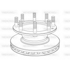 NSA1163.20 WOKING Тормозной диск