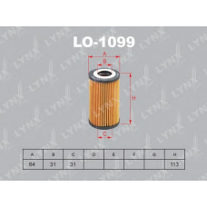 LO1099 LYNX Картридж масляного фильтра
