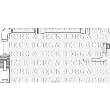 BWL3025 BORG & BECK Сигнализатор, износ тормозных колодок