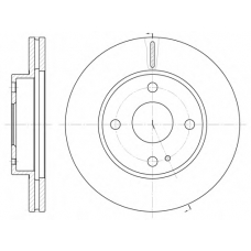 6056.10 REMSA Тормозной диск