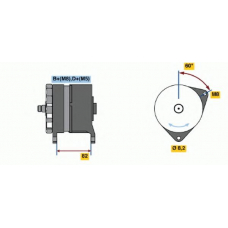 0 120 469 559 BOSCH Генератор