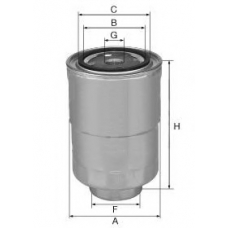 XN713 UNIFLUX FILTERS Топливный фильтр