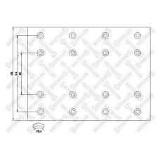 85-01085-SX STELLOX Комплект тормозных башмаков, барабанные тормоза