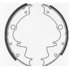BS717 QUINTON HAZELL Комплект тормозных колодок