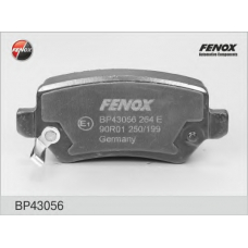 BP43056 FENOX Комплект тормозных колодок, дисковый тормоз