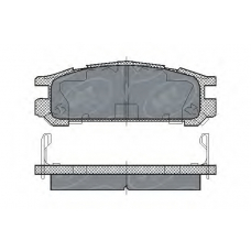 SP 211 PR SCT Комплект тормозных колодок, дисковый тормоз