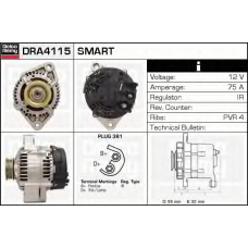 DRA4115 DELCO REMY Генератор