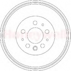 329137B BENDIX Тормозной барабан
