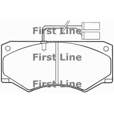 FBP1220 FIRST LINE Комплект тормозных колодок, дисковый тормоз