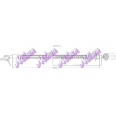 H7193 Brovex-Nelson Тормозной шланг