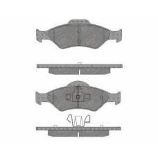 SP 603 PR SCT Комплект тормозных колодок, дисковый тормоз