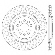 562597BC BENDIX Тормозной диск