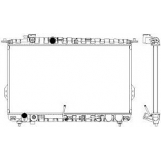 3221-1007 SAKURA  Automotive Радиатор, охлаждение двигателя