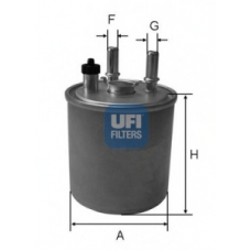 24.073.00 UFI Топливный фильтр