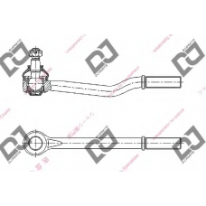 DE1028 DJ PARTS Наконечник поперечной рулевой тяги