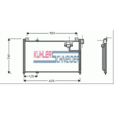 0223101 KUHLER SCHNEIDER Конденсатор, кондиционер